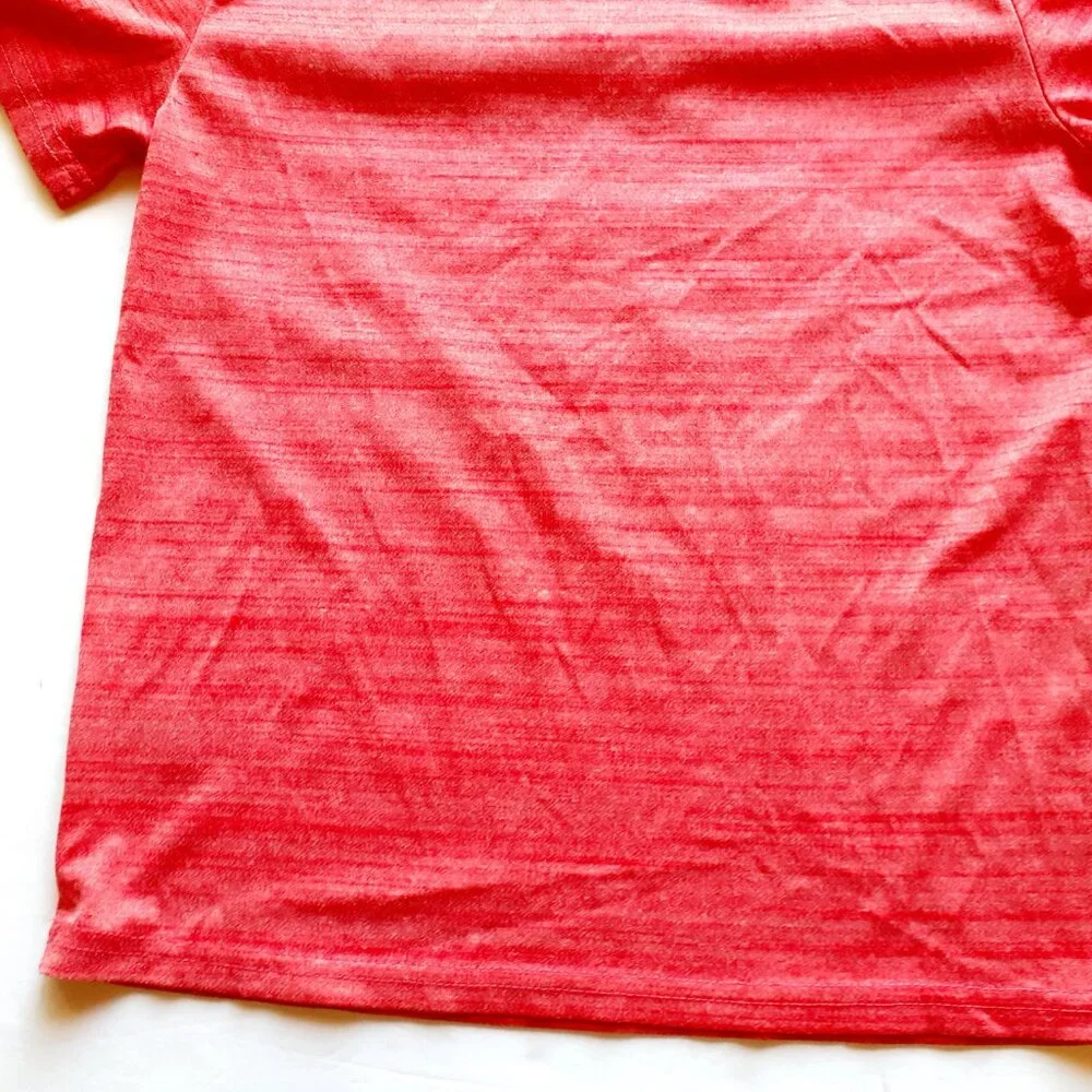 MTA Sport Boys T-Shirt Football Short Sleeve Red Small 6-7